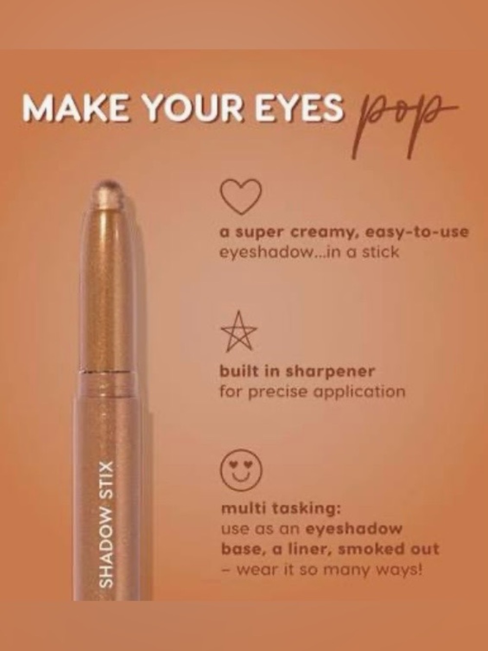 COLORPOP SHADOW STIX METALLIC - BRAND NEW In the box! - Picture 14 of 14